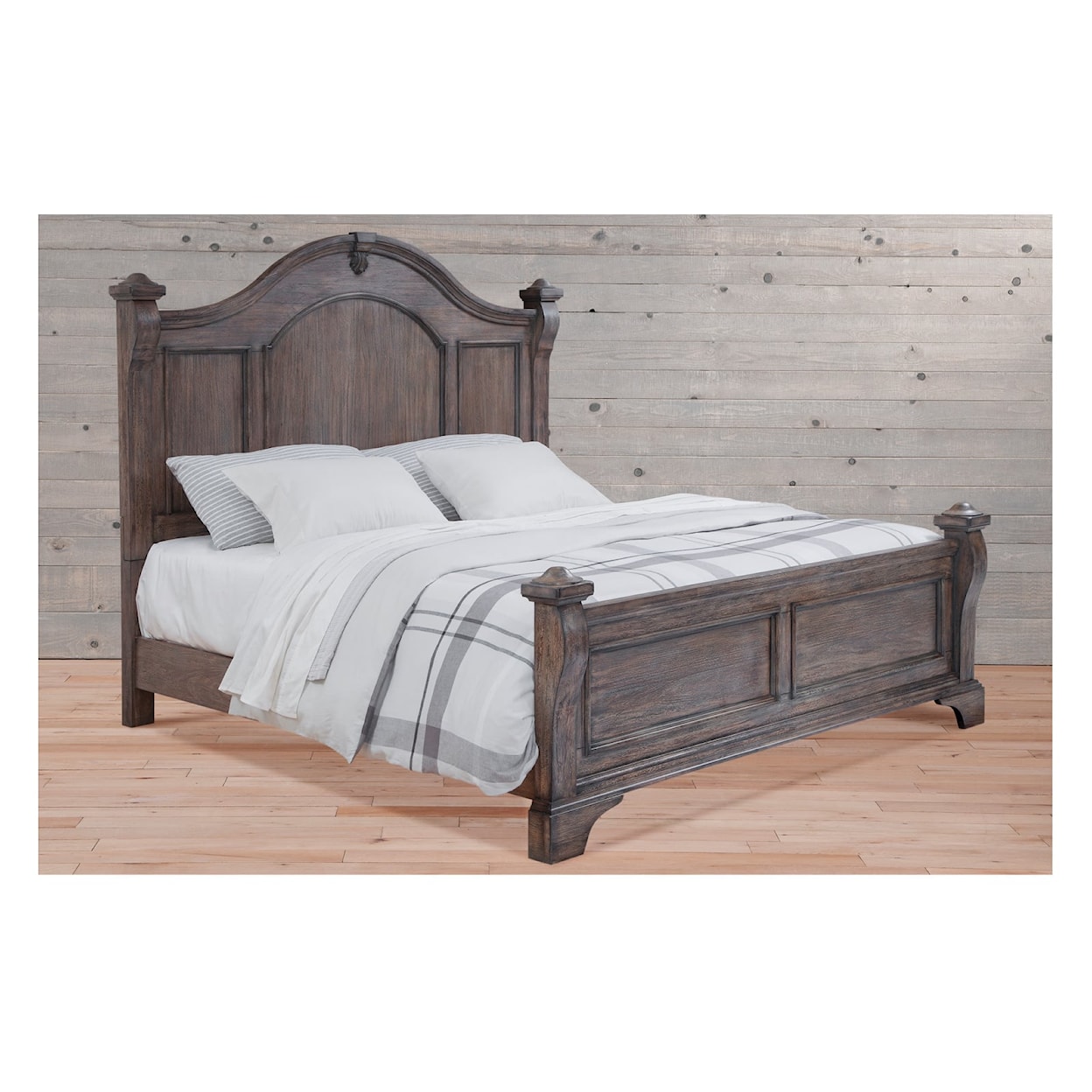 American Woodcrafters Heirloom King Poster Bed