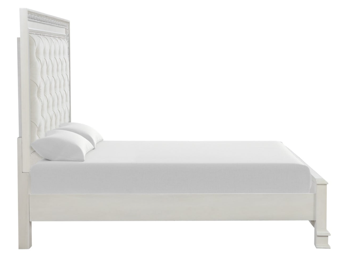 Upholstered Queen Panel Bed