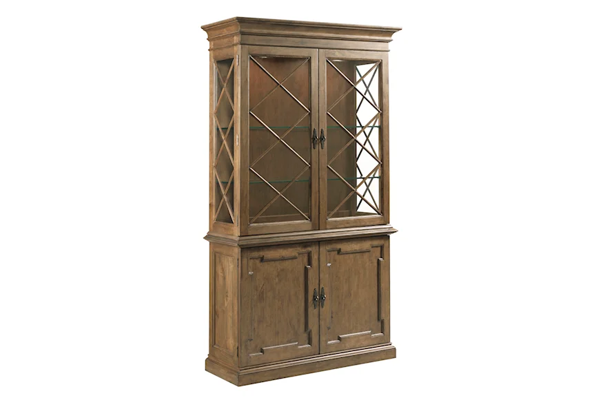 Ansley Mortimer Display Cabinet by Kincaid Furniture at Jacksonville Furniture Mart