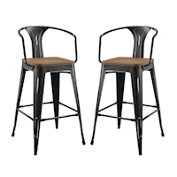 Bar Stool Set of 2