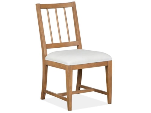 Farmhouse Upholstered Dining Side Chair