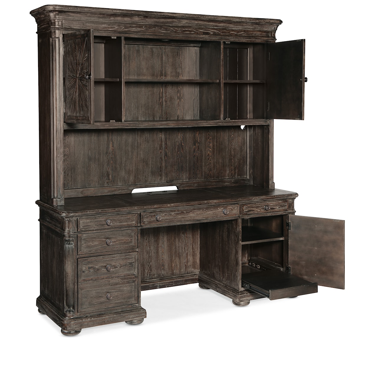 Hooker Furniture Traditions Desk with Hutch