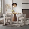 Jofran Nash Round Dining Pedestal Table