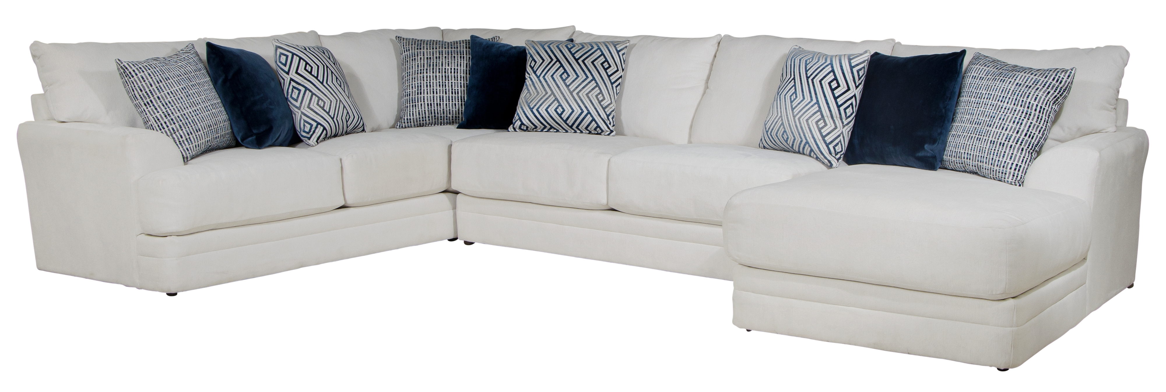 3-Piece Sectional Sofa with Chaise
