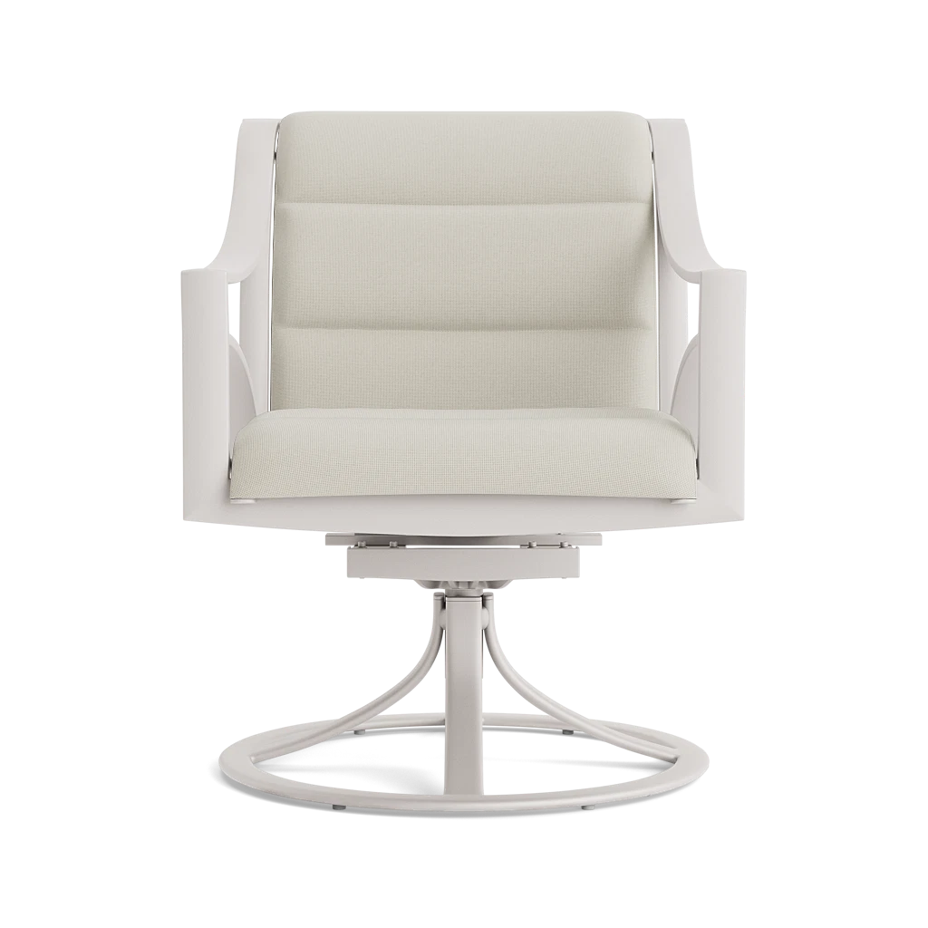 Padded Sling Slope-Arm Swivel Rocker