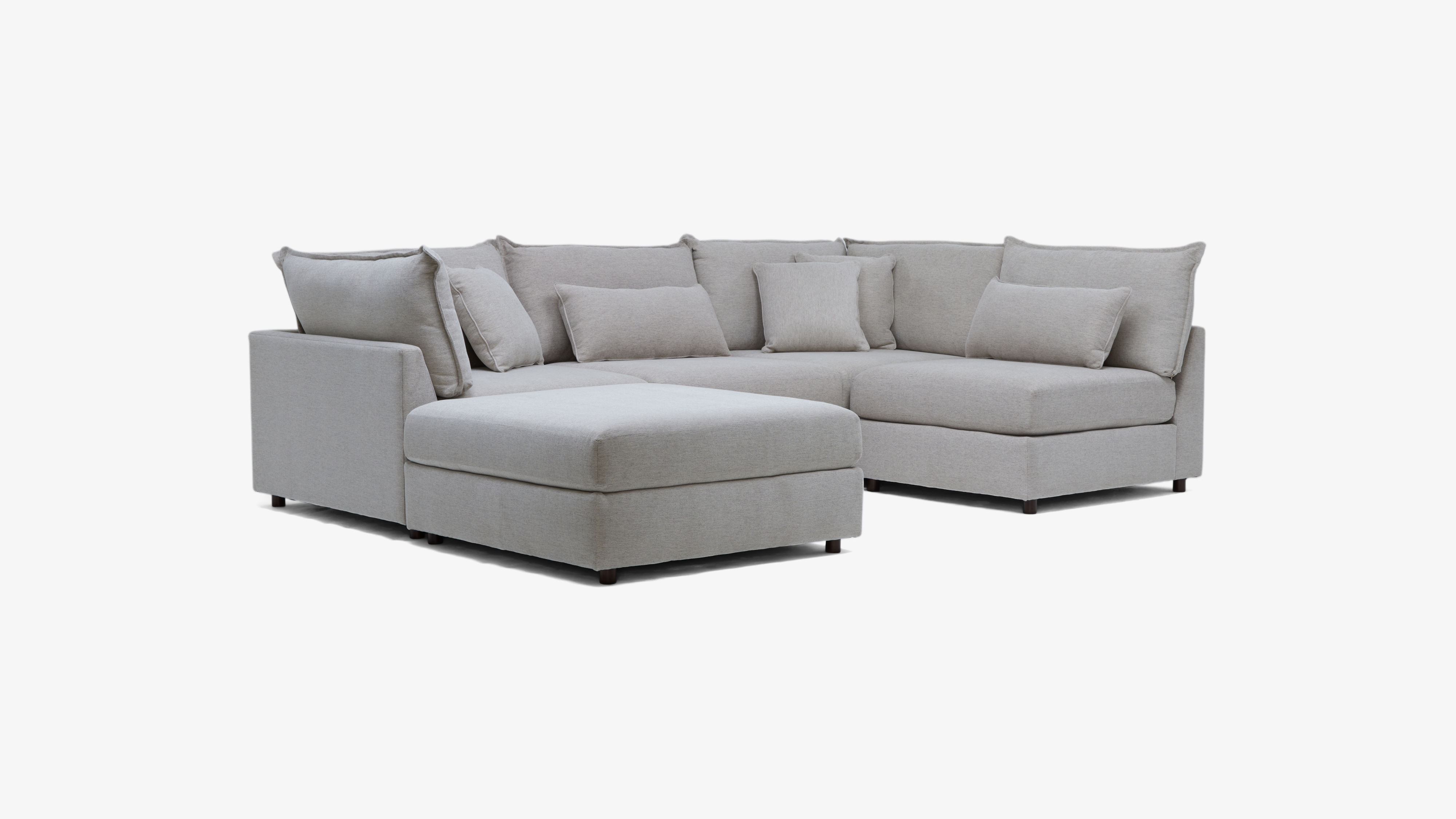 Tanner U-Sofa Bumper Sectional
