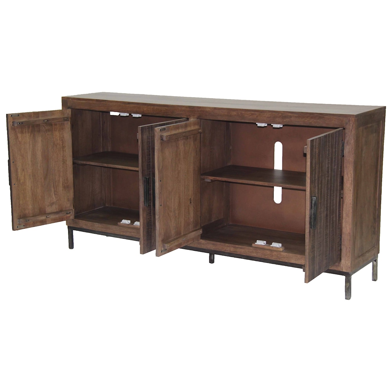 Parker House Crossings Morocco 78 in. TV Console