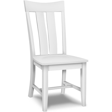 Farmhouse Ava Chair (BUILT) in Pure White