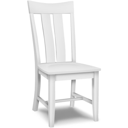 Ava Chair (BUILT) in Pure White