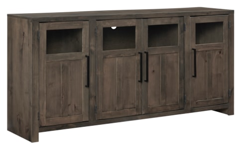 Farmhouse 68" TV Console with Wire Management