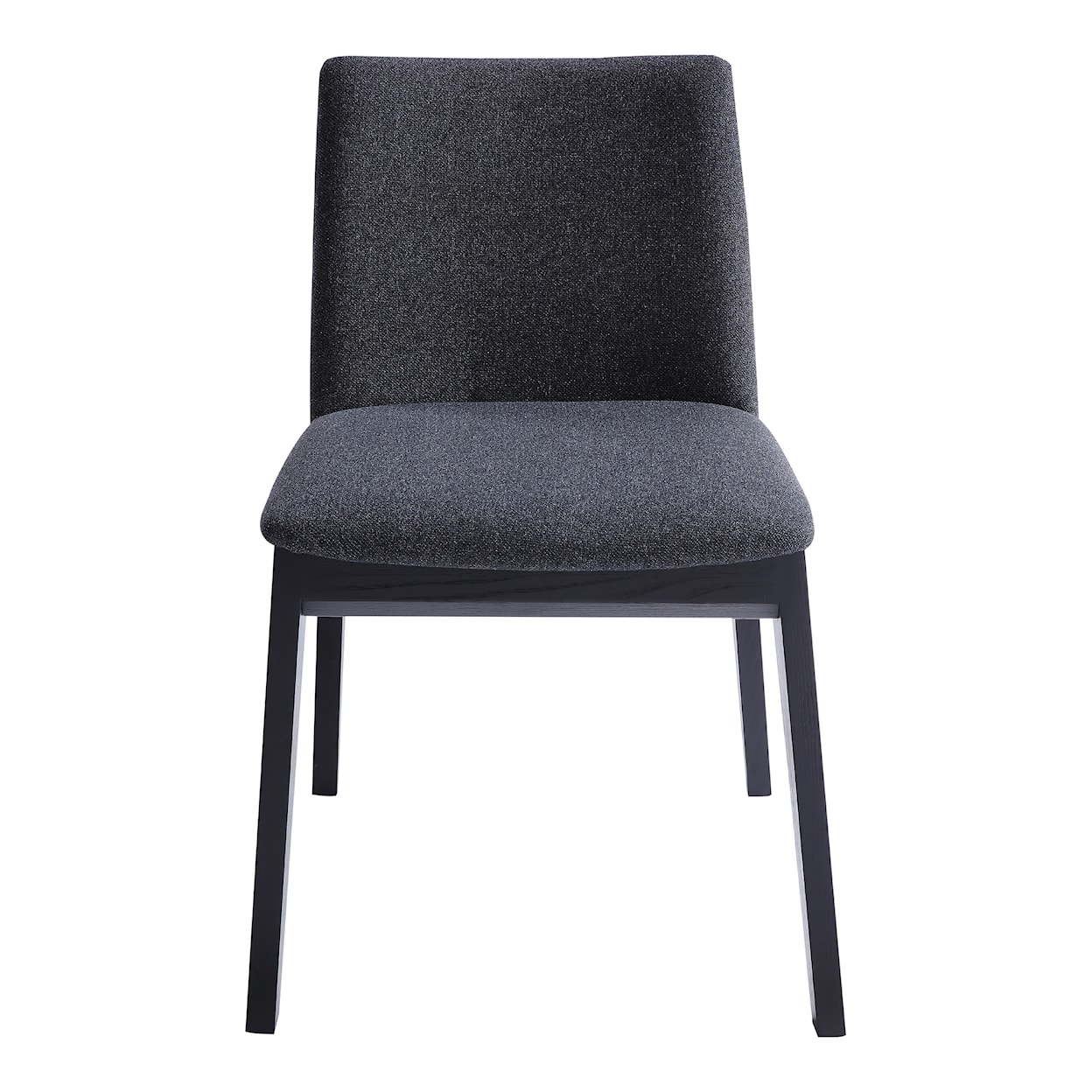 Moe's Home Collection Deco Deco Ash Dining Chair Charcoal-M2