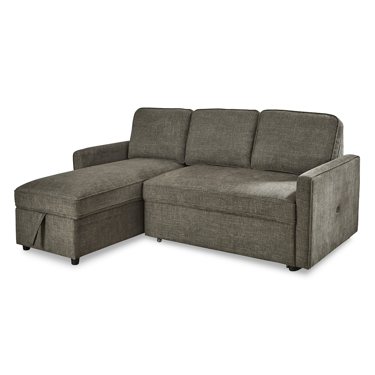 Ashley Furniture Signature Design Kerle 2-Piece Sectional with Pop Up Bed