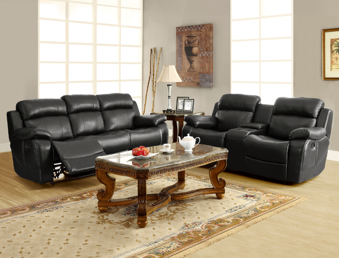 Reclining Console Loveseat