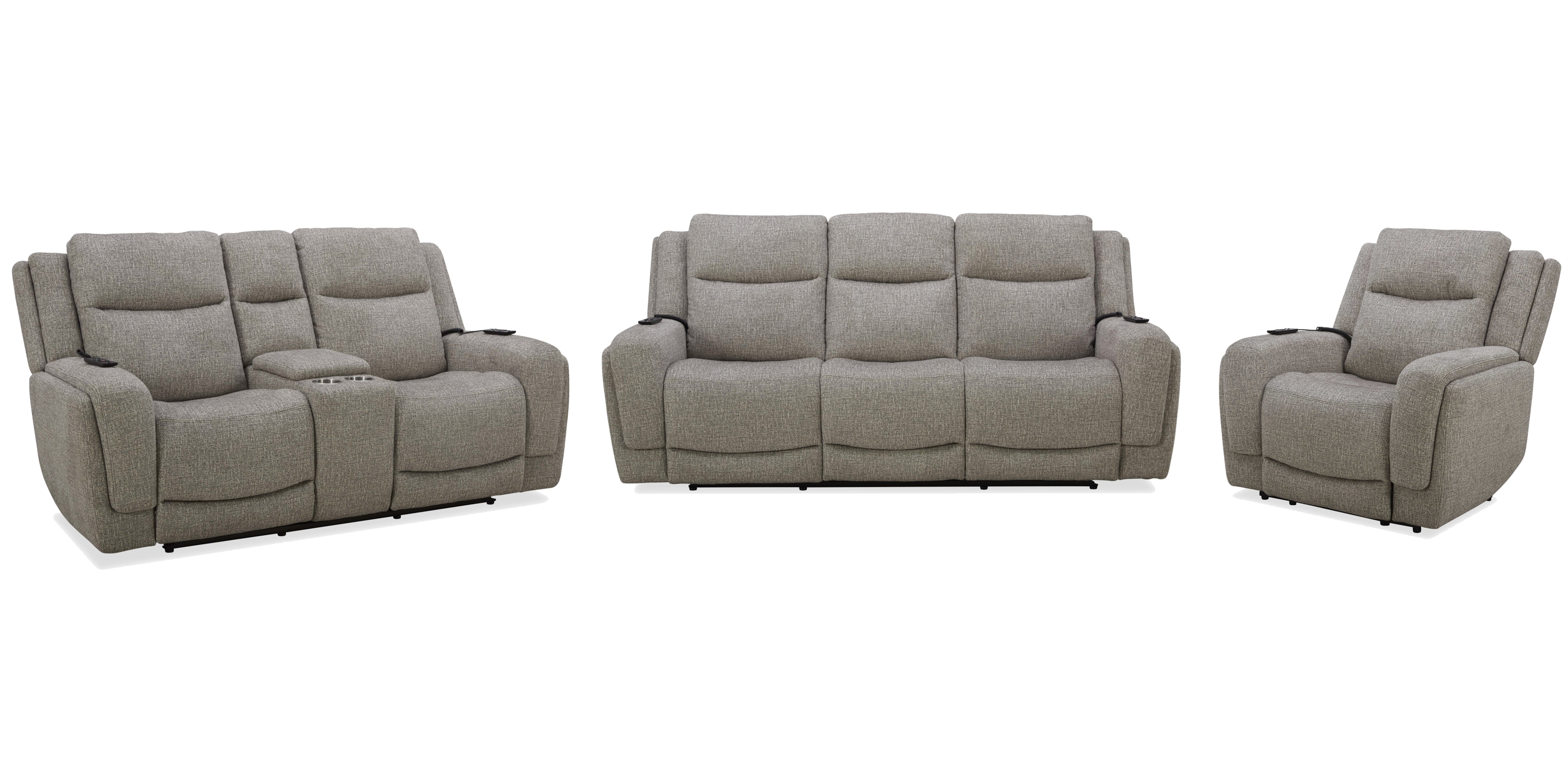 3-Piece Power Reclining Living Room Set