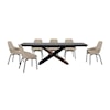 Armen Living Milena / Shilo Dining Set