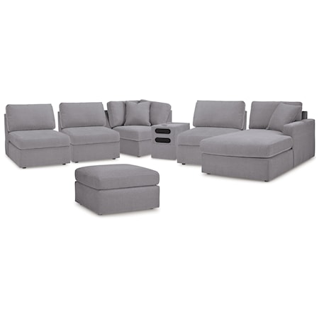 6-Piece Sectional With Chaise And Ottoman