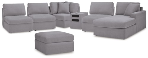 6-Piece Sectional With Chaise And Ottoman