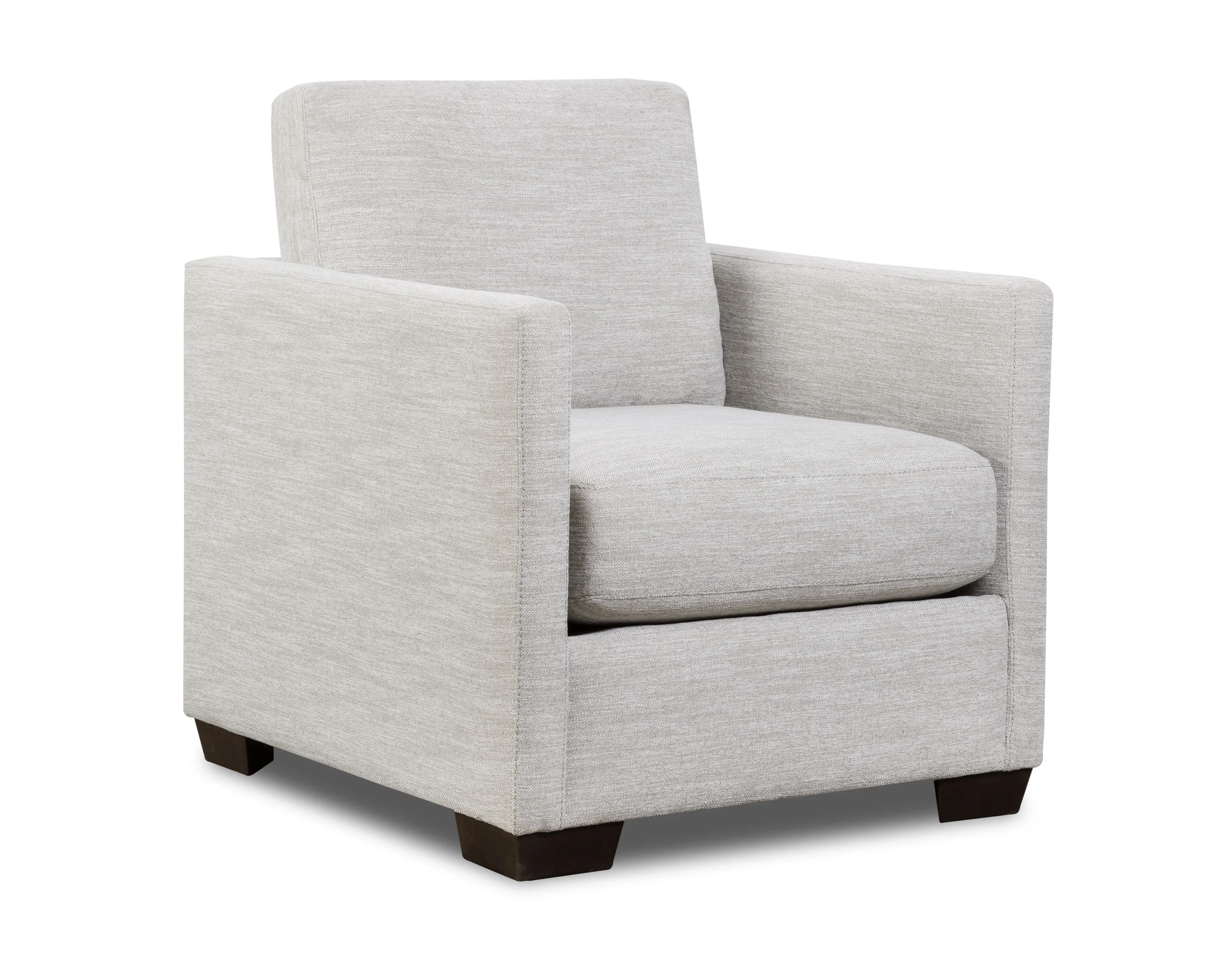 Behold Home 5325 Rosemary 12125934 Contemporary Chair with Track Arms ...