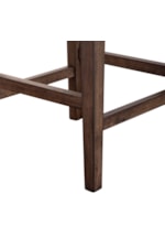 Libby Arrowcreek Rustic Contemporary Console Bar Table with Outlets and USB Ports