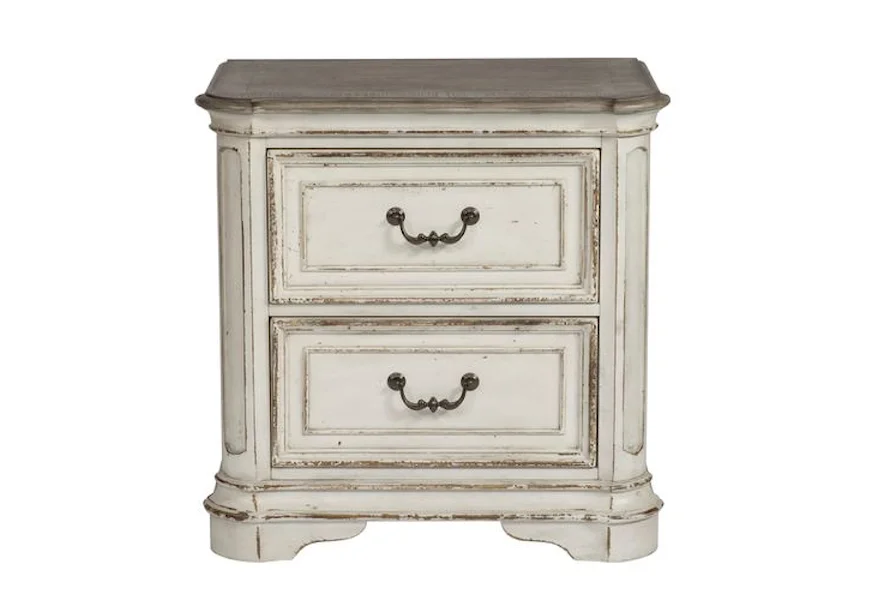 Magnolia Manor 2-Drawer Nightstand by Liberty Furniture at VanDrie Home Furnishings