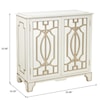 Accentrics Home Accents Door Chest with Champagne Gold Overlays