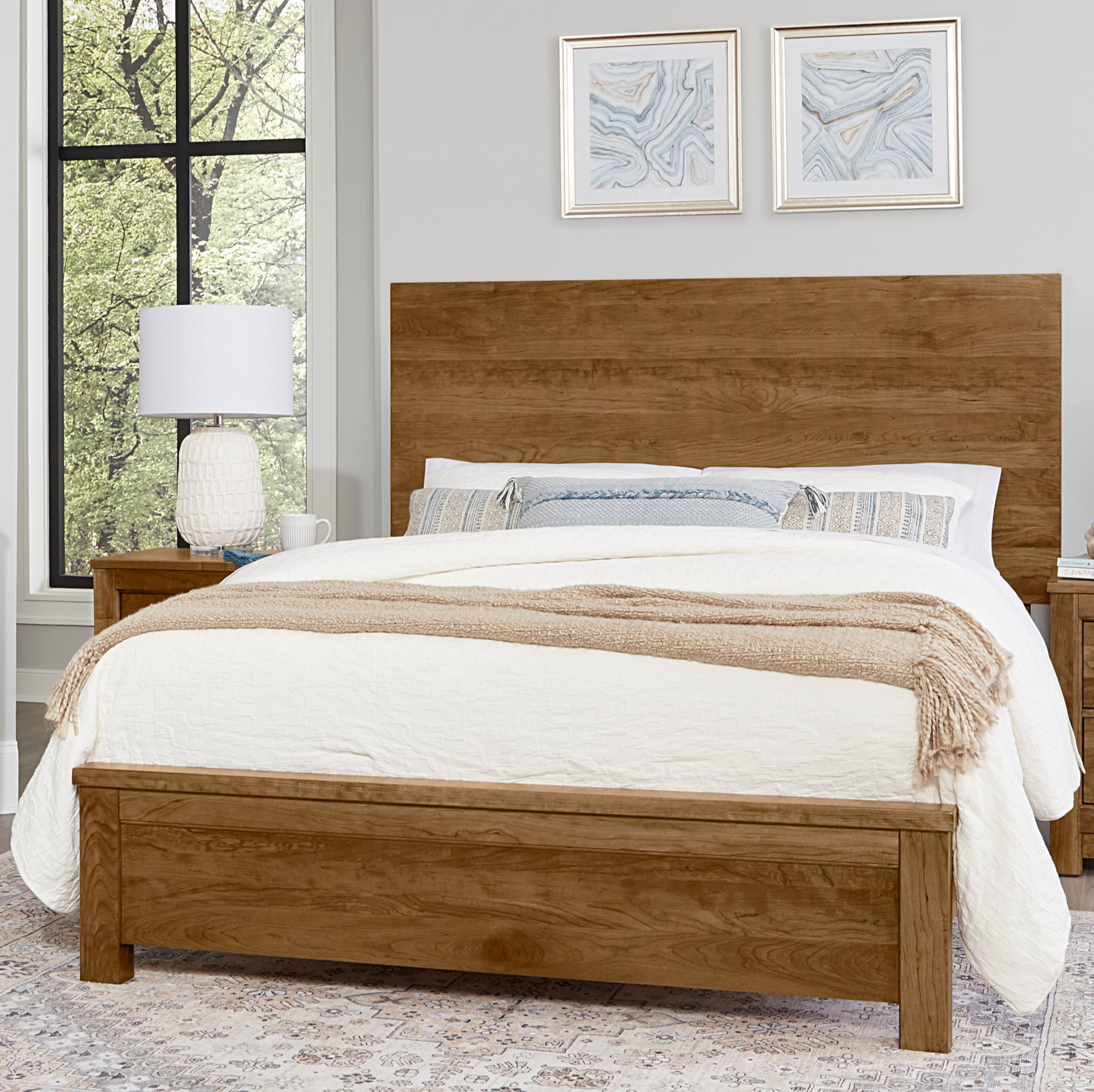 Queen Plank Bed