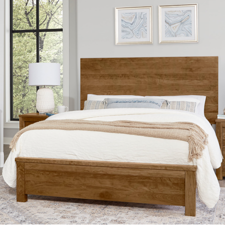 Queen Plank Bed