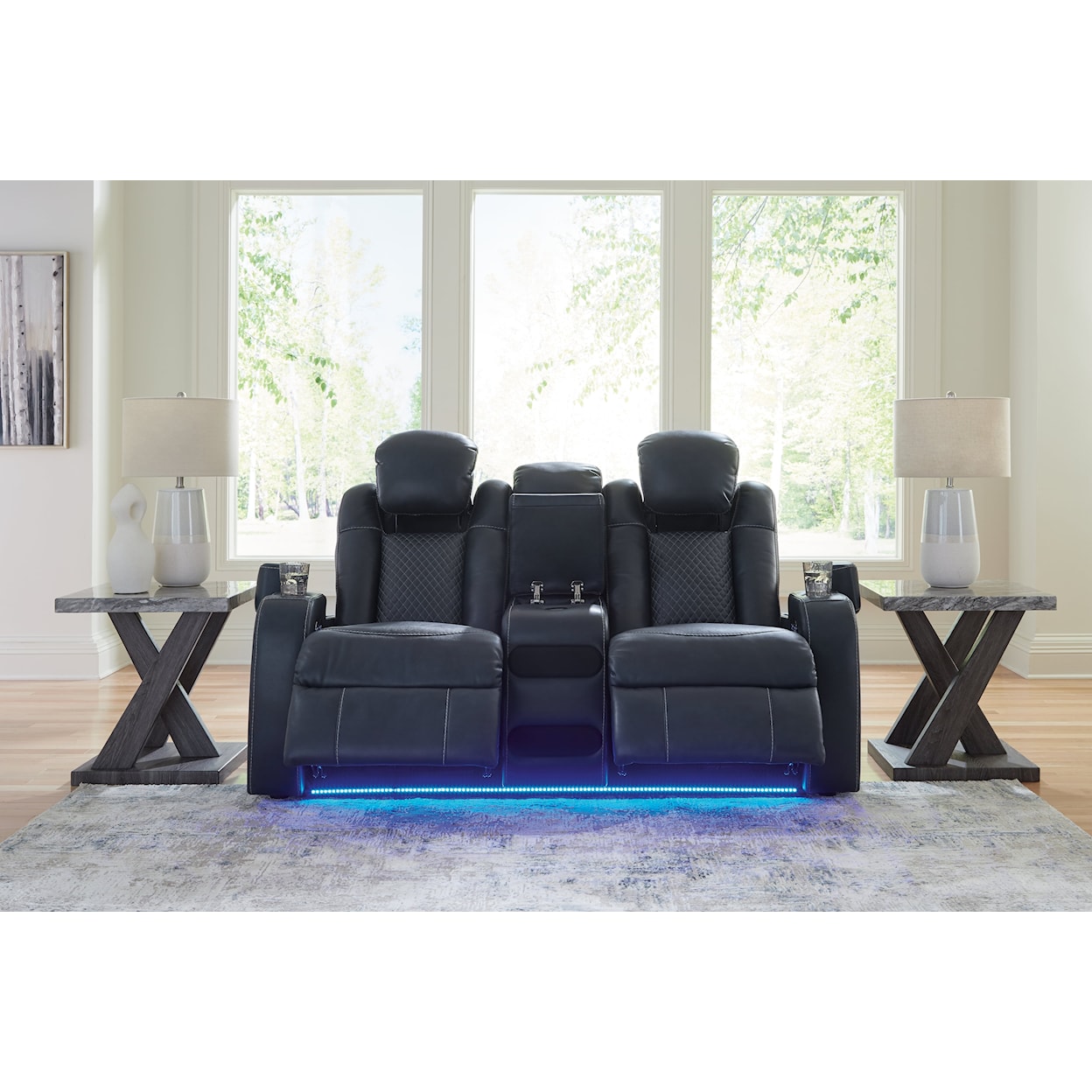 Benchcraft Fyne-Dyme Living Room Set