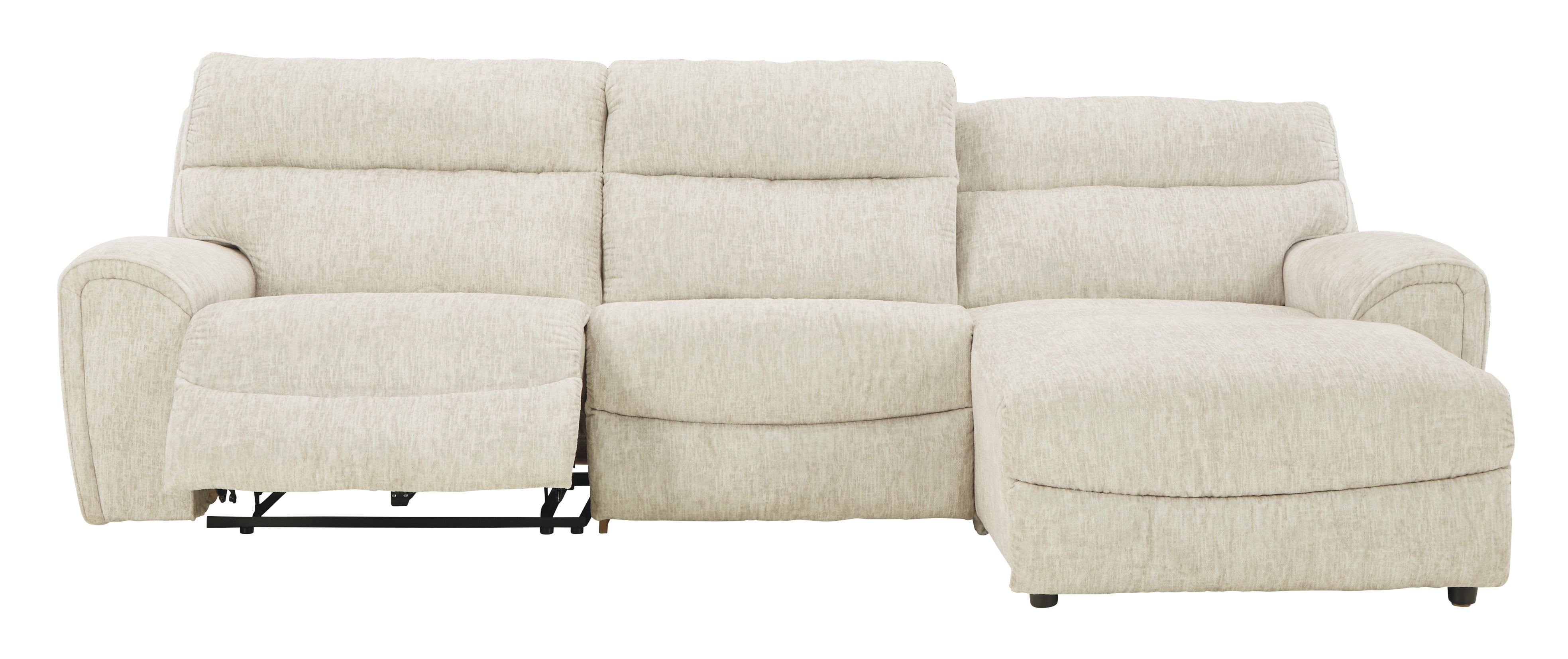 3 seat reclining sectional