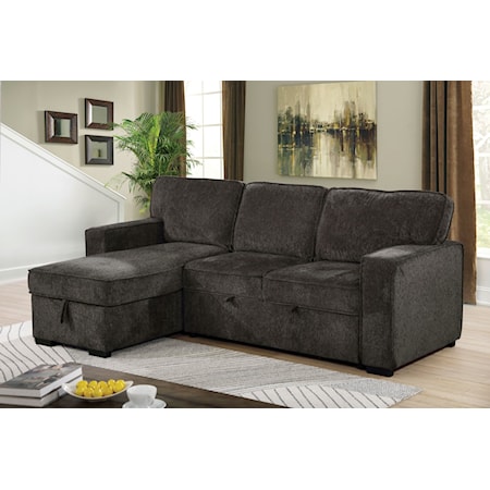 Convertible Sleeper Sectional with Chaise