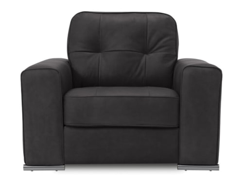 Pachuca Contemporary Arm Chair with Tufted Back
