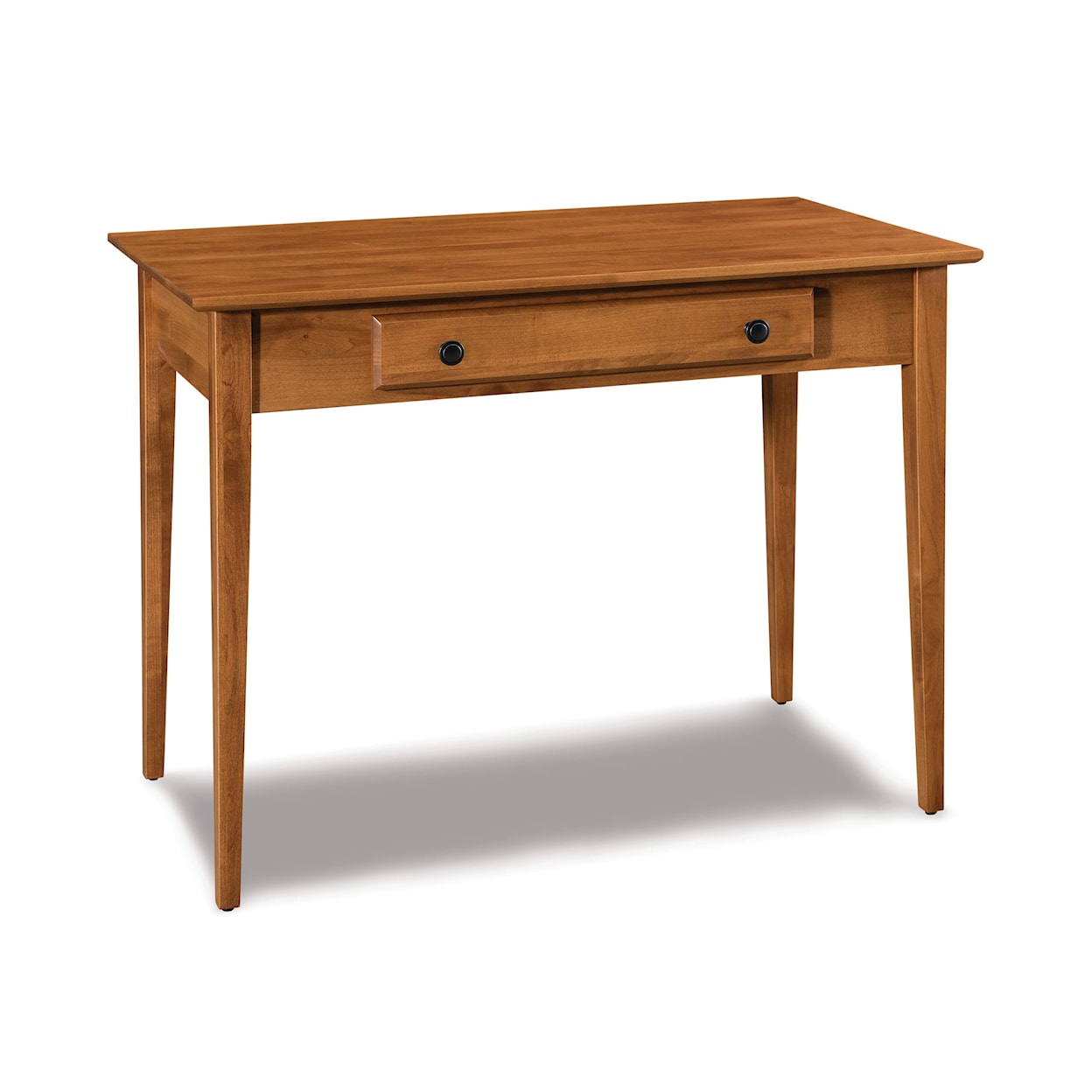 Archbold Furniture Shaker Writing Table with Single Drawer