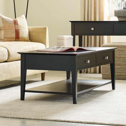 Gable Road Rectangular 2-Drawer Coffee Table