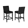Crown Mark Lennon 5-Piece Counter Height Dining Set