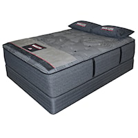 Twin 15" Independent Coil Firm Mattress and Eco-Wood Foundation