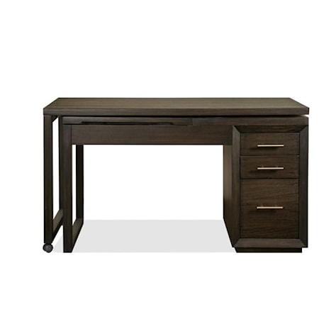 Swivel Lift-top L-desk