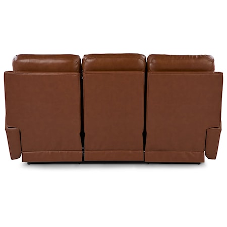 Power Reclining Sofa w/ Headrest &amp; Lumbar