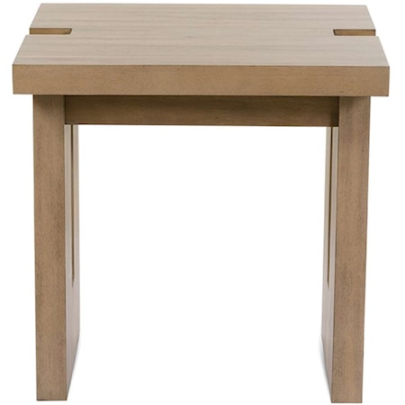 Contemporary Square End Table