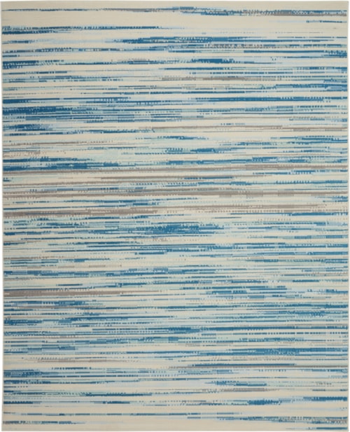 8'6 x 12' Blue Rectangle Rug