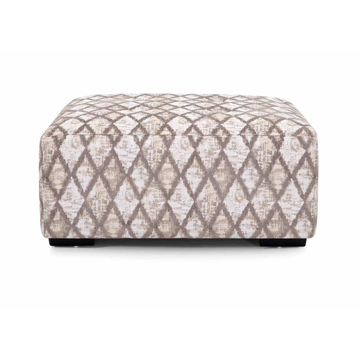 Franklin 973 Lizette Square Ottoman with Button Tufts