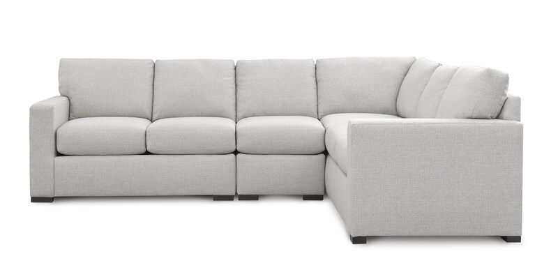 Bassett Anson Anson Track Arm L-Shaped Sectional