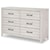 Legacy Classic Kids Summer Camp Causal Contemporary 6-Drawer Dresser