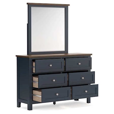 Dresser And Mirror