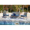 Signature Design by Ashley Alina Outdoor Loveseat/Chairs/Table Set