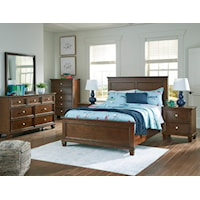 Transitional 5-Piece Full Bedroom Set