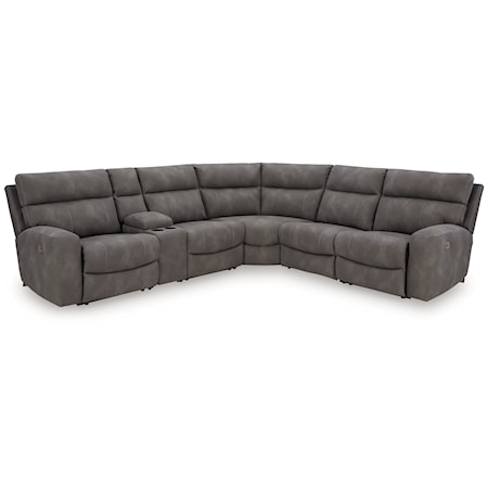 6-Piece Power Reclining Sectional