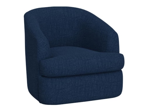Contemporary Accent Chair with 360 Swivel