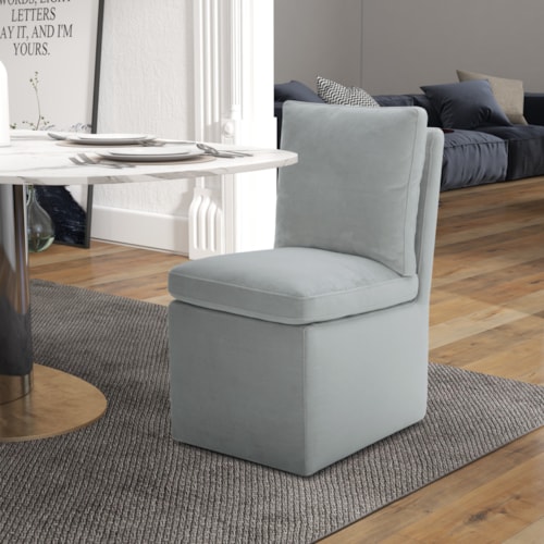 Transitional Accent Dining Chairs - Set of 4