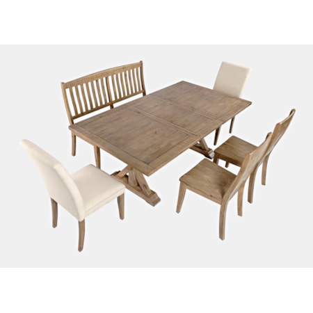 6-Piece Dining Table and Chair Set