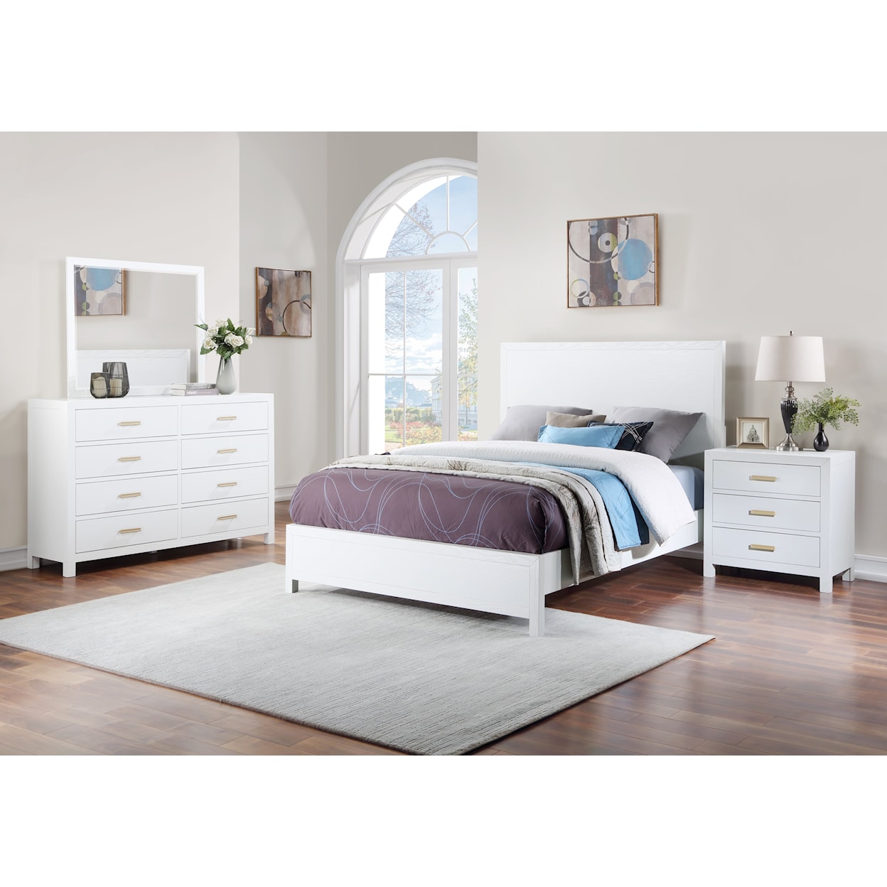 Winners Only Fresno Panel Queen Bed